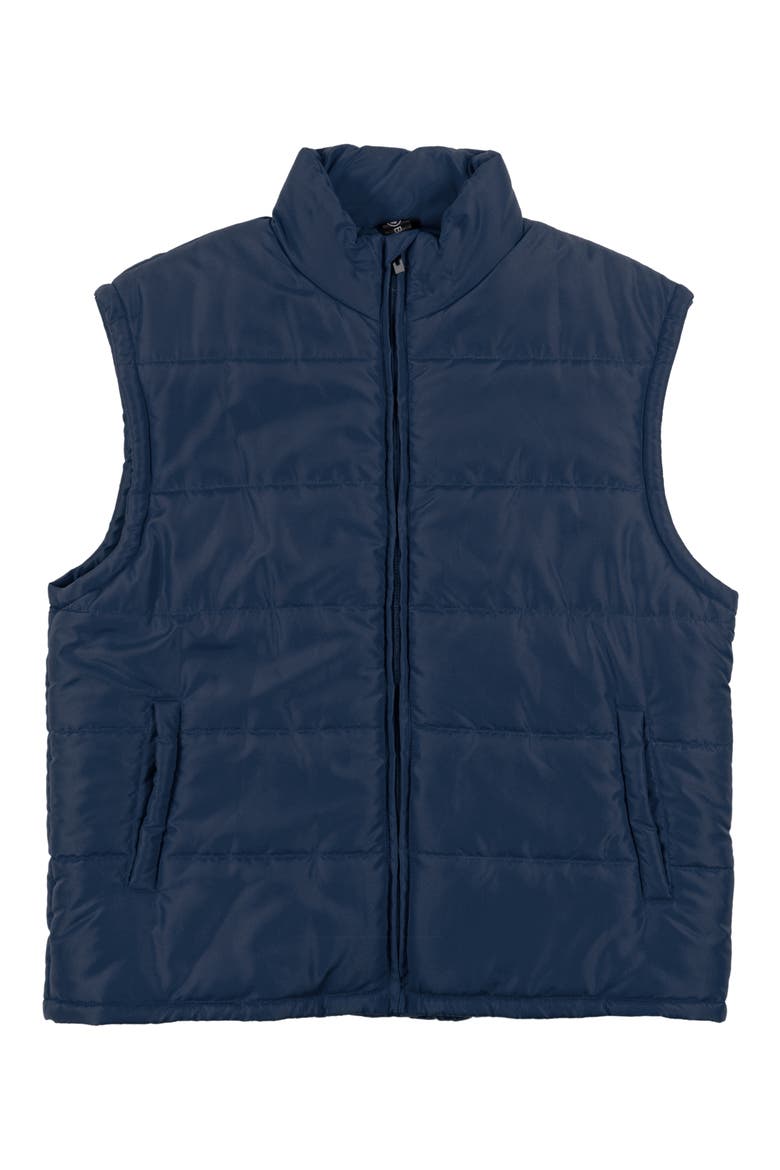 Brooklyn Quilted Vest, Main, color, NAVY