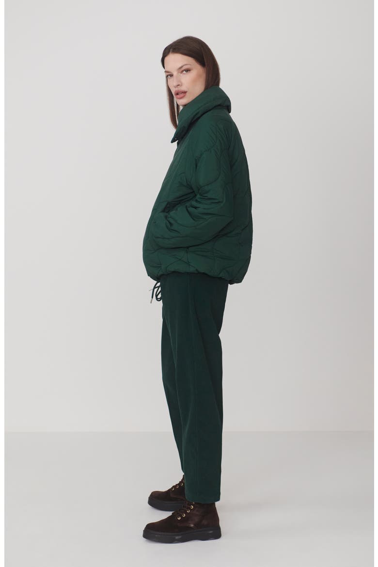 Fabia Quilted Jacket, Alternate, color, PONDEROSA PINE