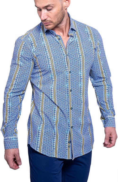 Maceoo Fibonacci Resistance Contemporary Fit Button-up Shirt