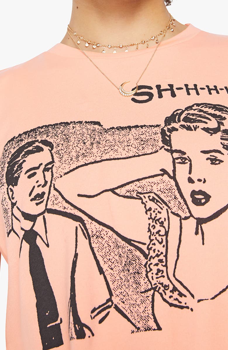 The Boxy Goodie Goodie Stretch Cotton Graphic T-Shirt