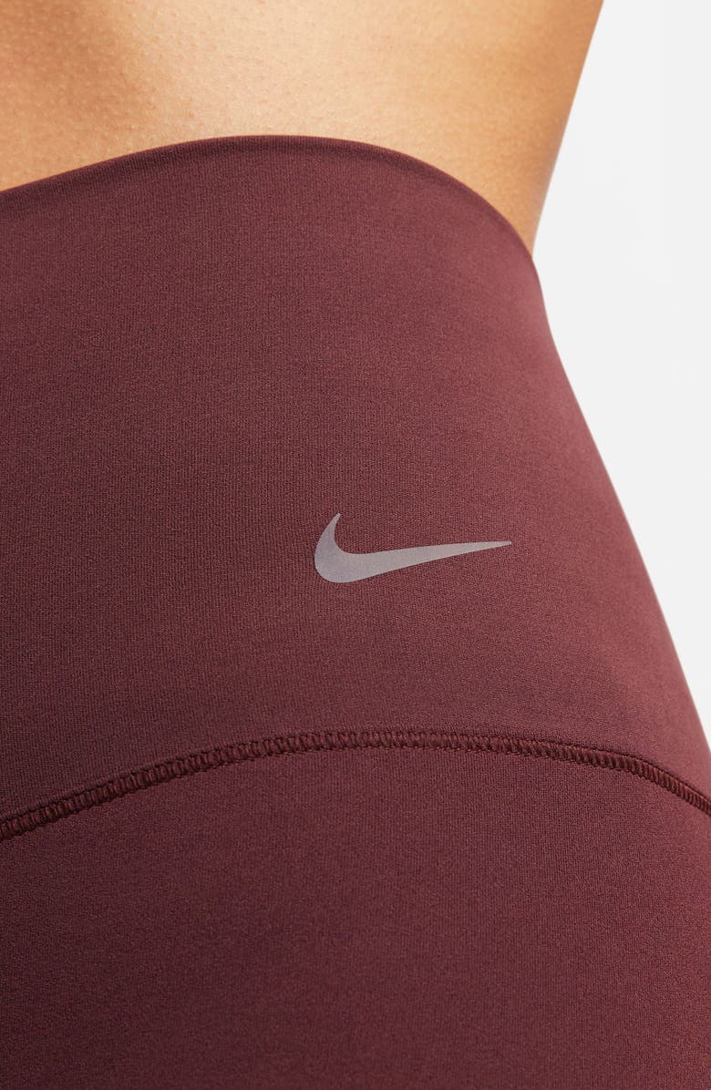 Nike Zenvy Gentle-Support High-Waisted 7/8 Leggings, Alternate, color, 652 Bgycrh/Black