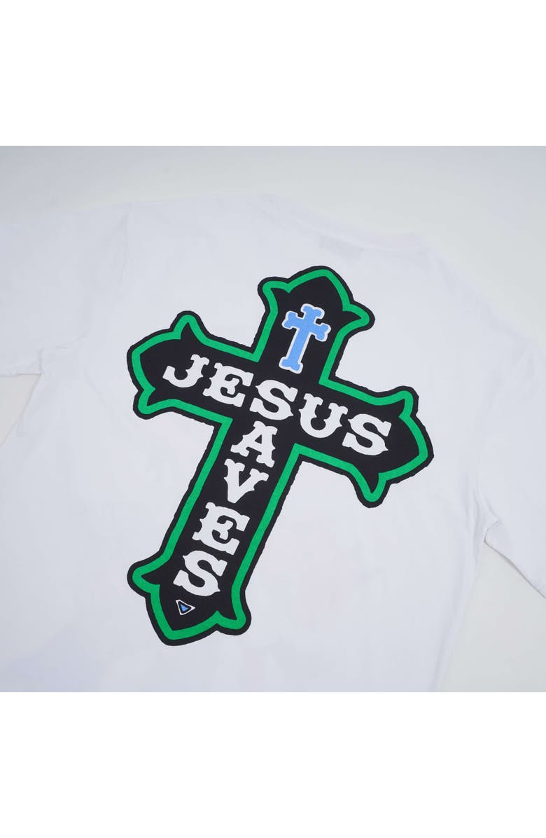 VERYRARE Jesus Saves Tee, Alternate, color, White