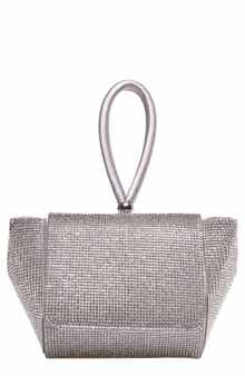 LADY COUTURE Architectural Rhinestone Evening Bag