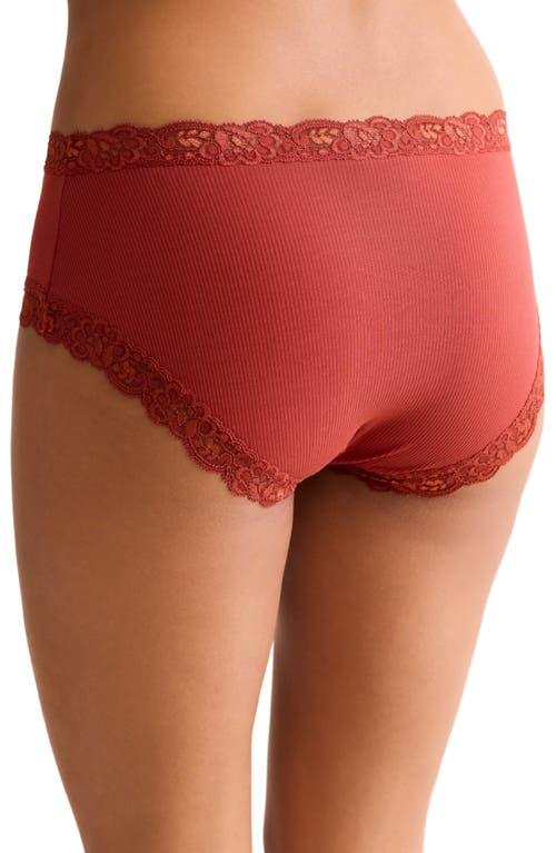 Fleur't Iconic High Waist Boyshorts In Red