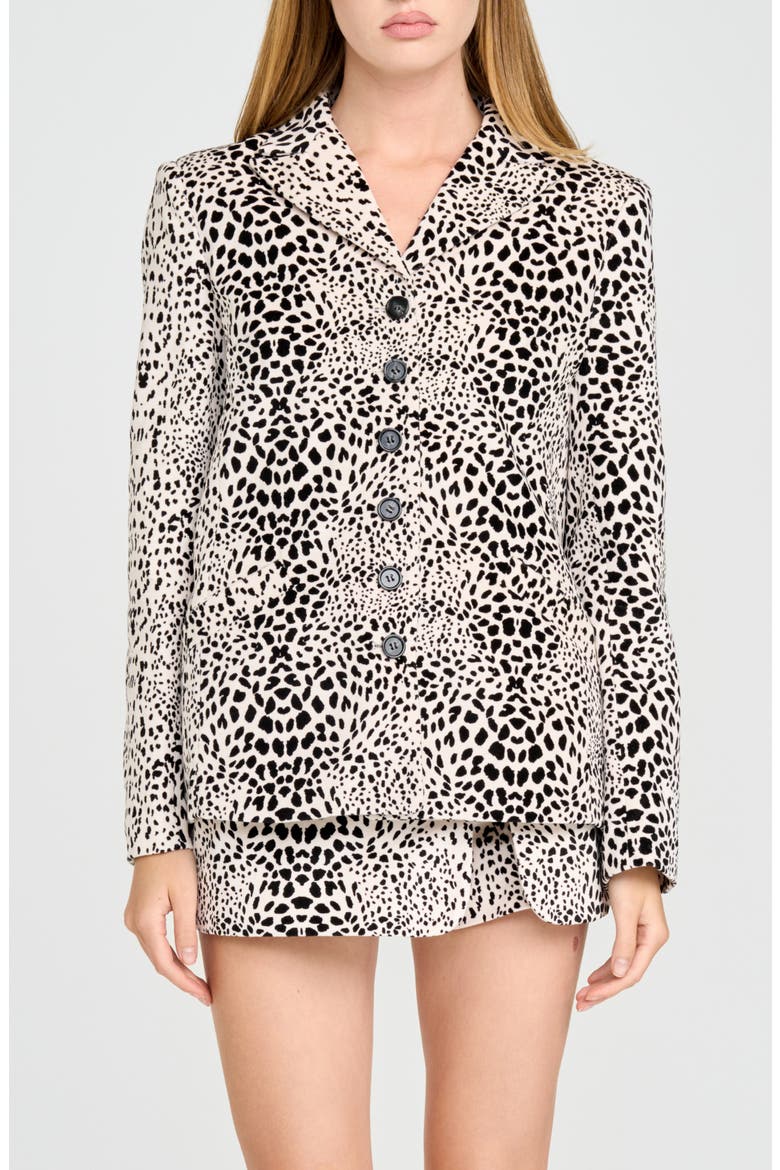Brynn Blazer, Main, color, IVORY DALMATION