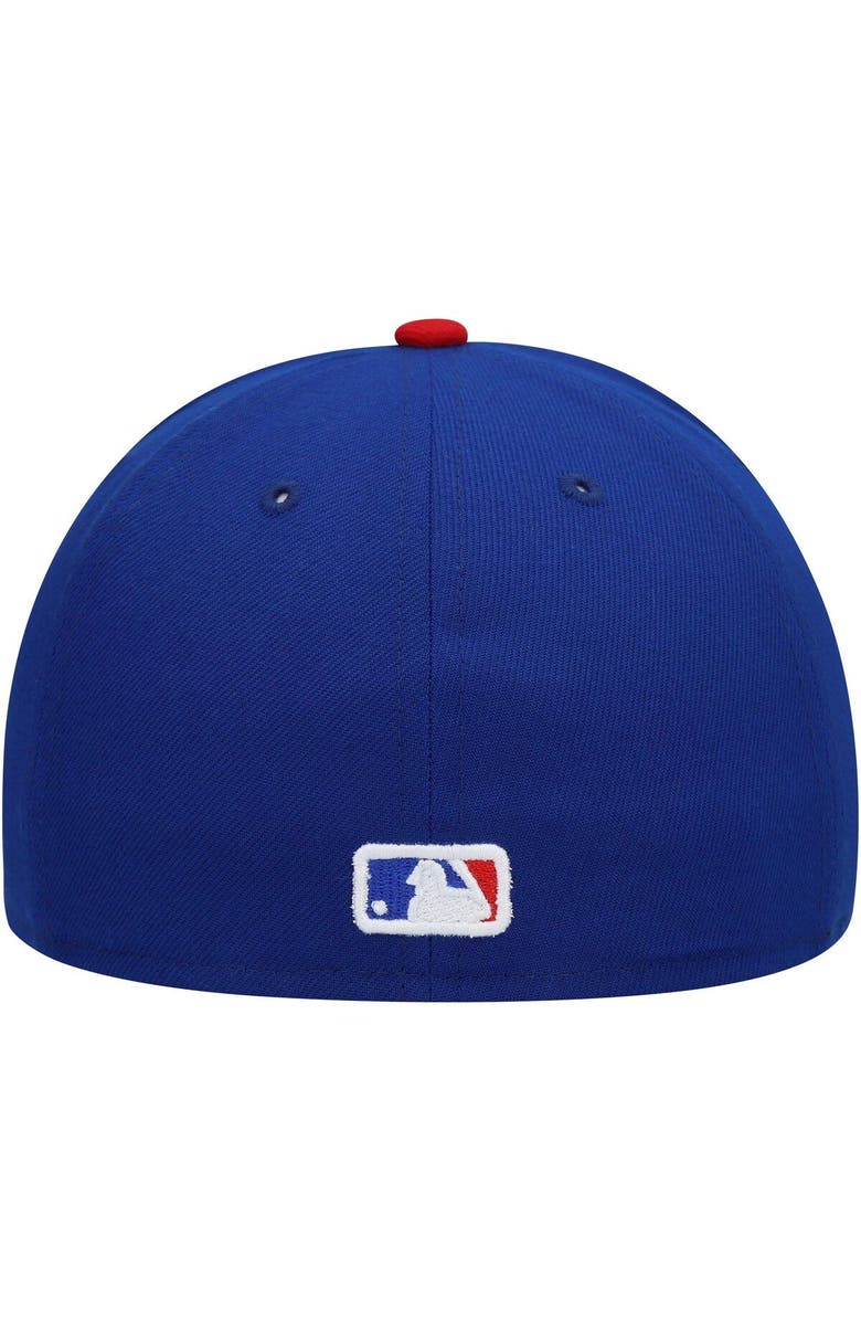 New Era Men's New Era Royal Texas Rangers Cooperstown Collection Turn Back The Clock 59FIFTY Fitted Hat, Alternate, color, 