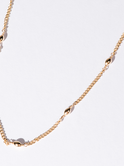 Able Nora Curb Chain Necklace