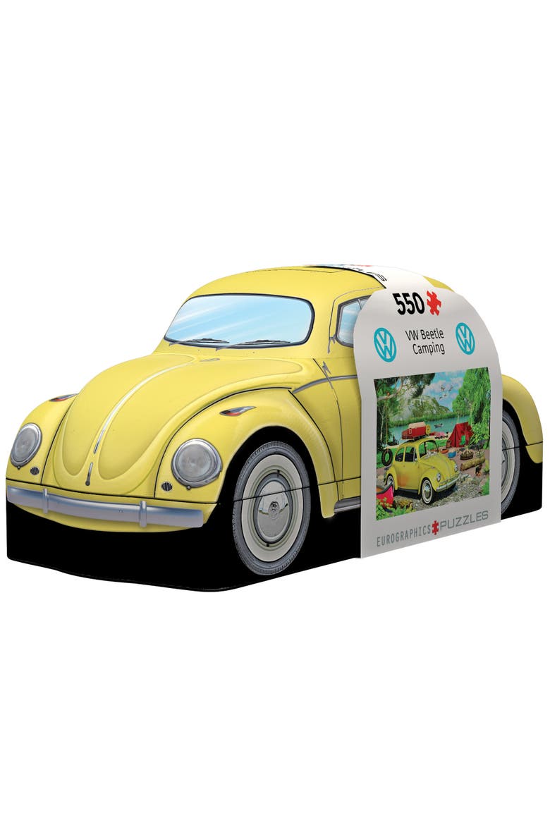 Vw Beetle Camping Tin 550 Piece Puzzle, Main, color, Multicolored