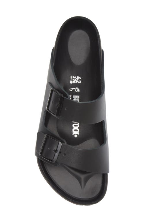 Birkenstock Arizona Double-buckle Slide Sandals In Black
