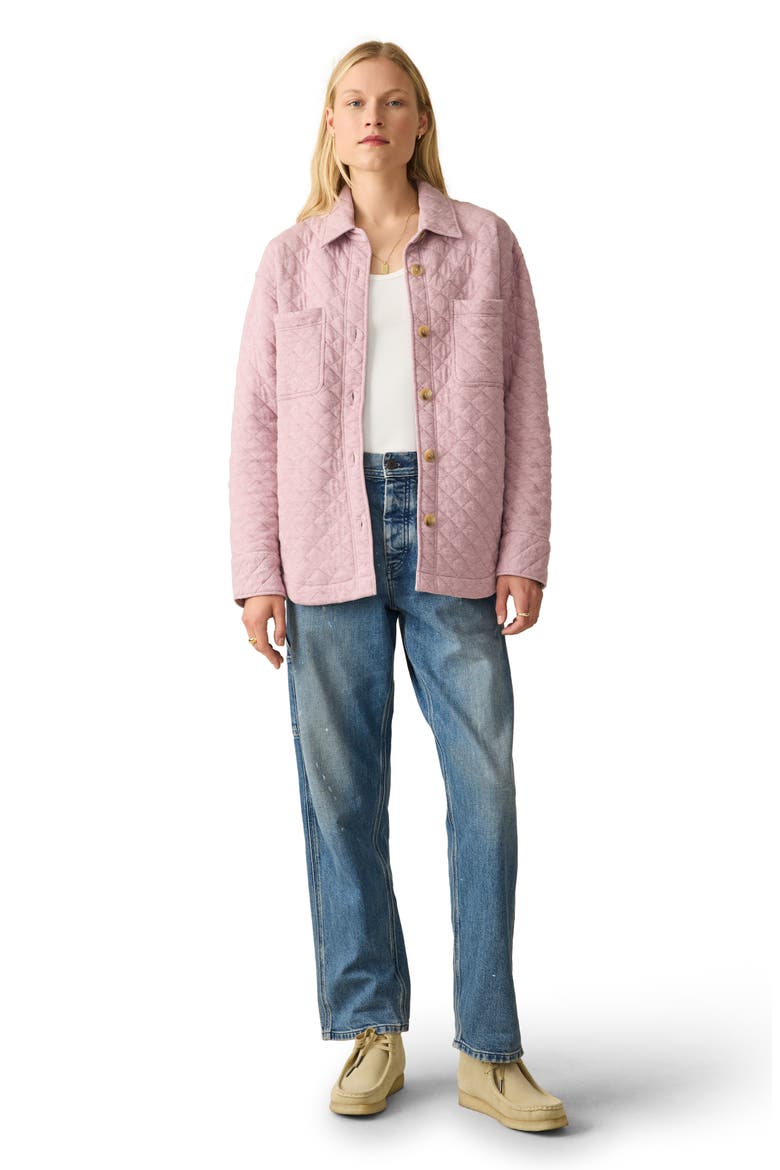 Epic Quilted Shirt Jacket, Alternate, color, ORCHID HEATHER