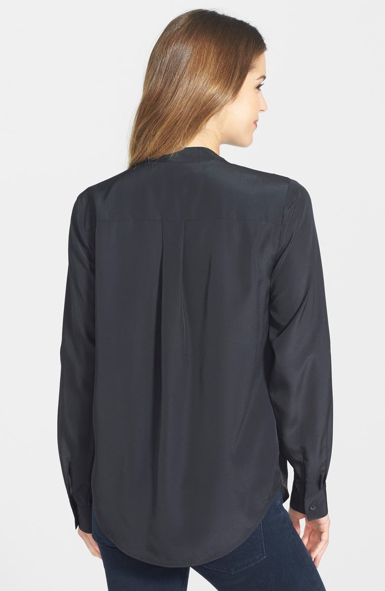 MICHAEL Michael Kors Zip Pocket Blouse, Alternate, color, 