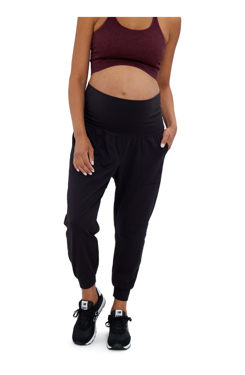 Ingrid & Isabel The Ultimate Fold Down Maternity Jogger, Main, color, 
