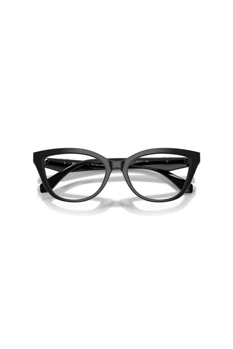 54mm Cat Eye optical glasses, Alternate, color, Black