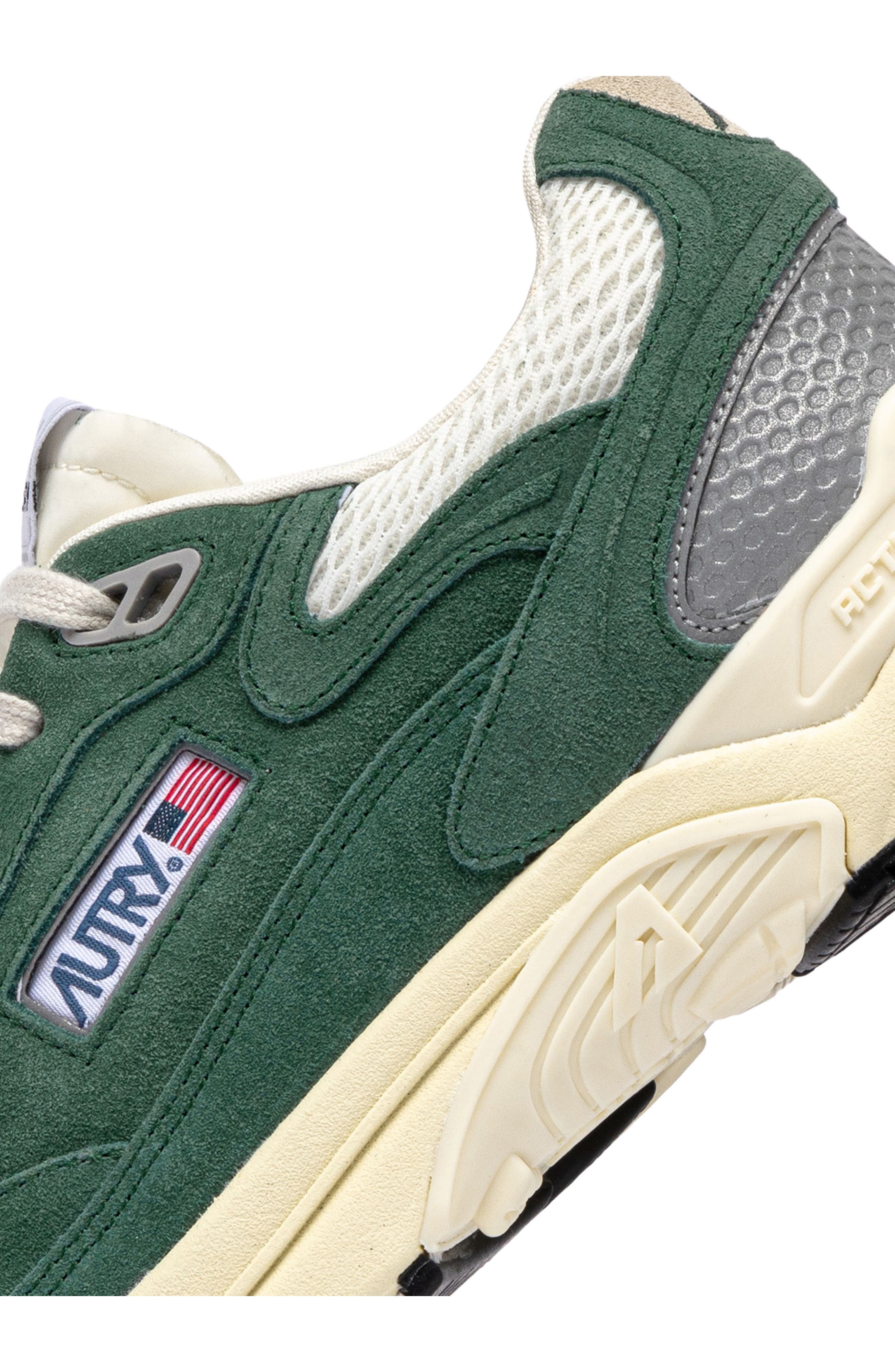 Medalist Super Vintage Low Sneaker, Alternate, color, MALACHITE/ SILVER