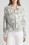 Tommy Bahama Monstera Mirage Linen Trucker Jacket