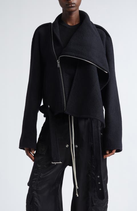 Concordians Cashmere Crop Flight Jacket