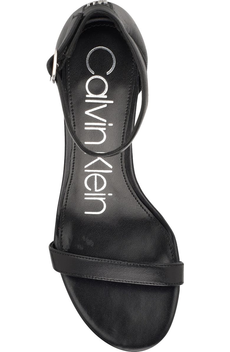 Calvin Klein Fairy Ankle Strap Sandal, Alternate, color,