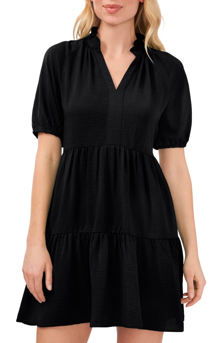 CeCe Tiered Ruffle Minidress, Alternate, color, 