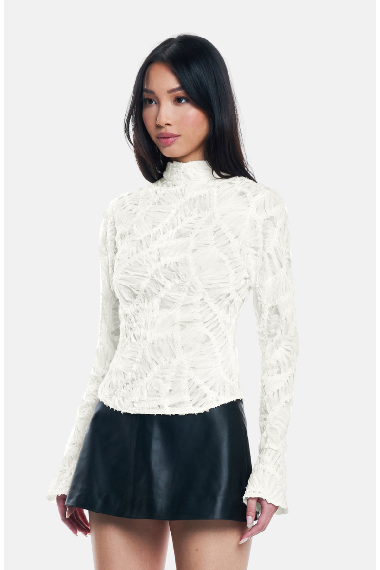 Cassie Blouse, Alternate, color, White