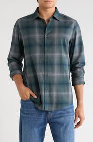 Nordstrom Flannel Button-Up Shirt