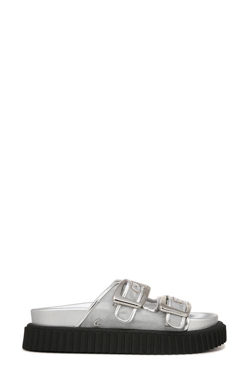 Circus Ny By Sam Edelman Cris Mesh Sandal In Soft Silver