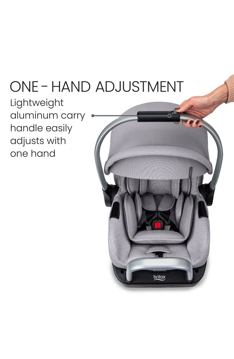 Britax Cypress<sup>®</sup> Infant Car Seat & Alpine<sup>®</sup> Base, Alternate, color, Ponte Stone