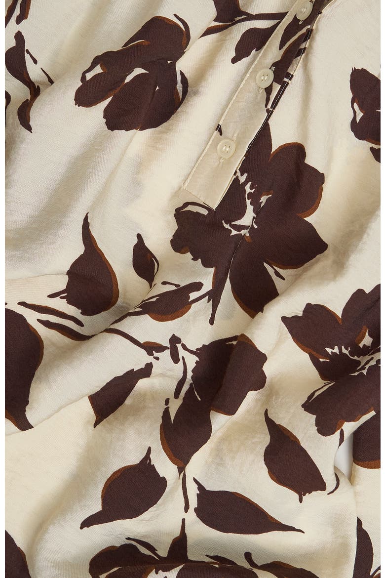Sherry Blouse, Alternate, color, Beige Chocolate