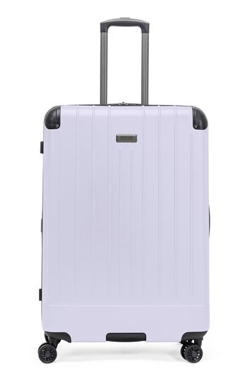 Kenneth Cole Flying Axis 24-inch Hardside Spinner Luggage In Purple