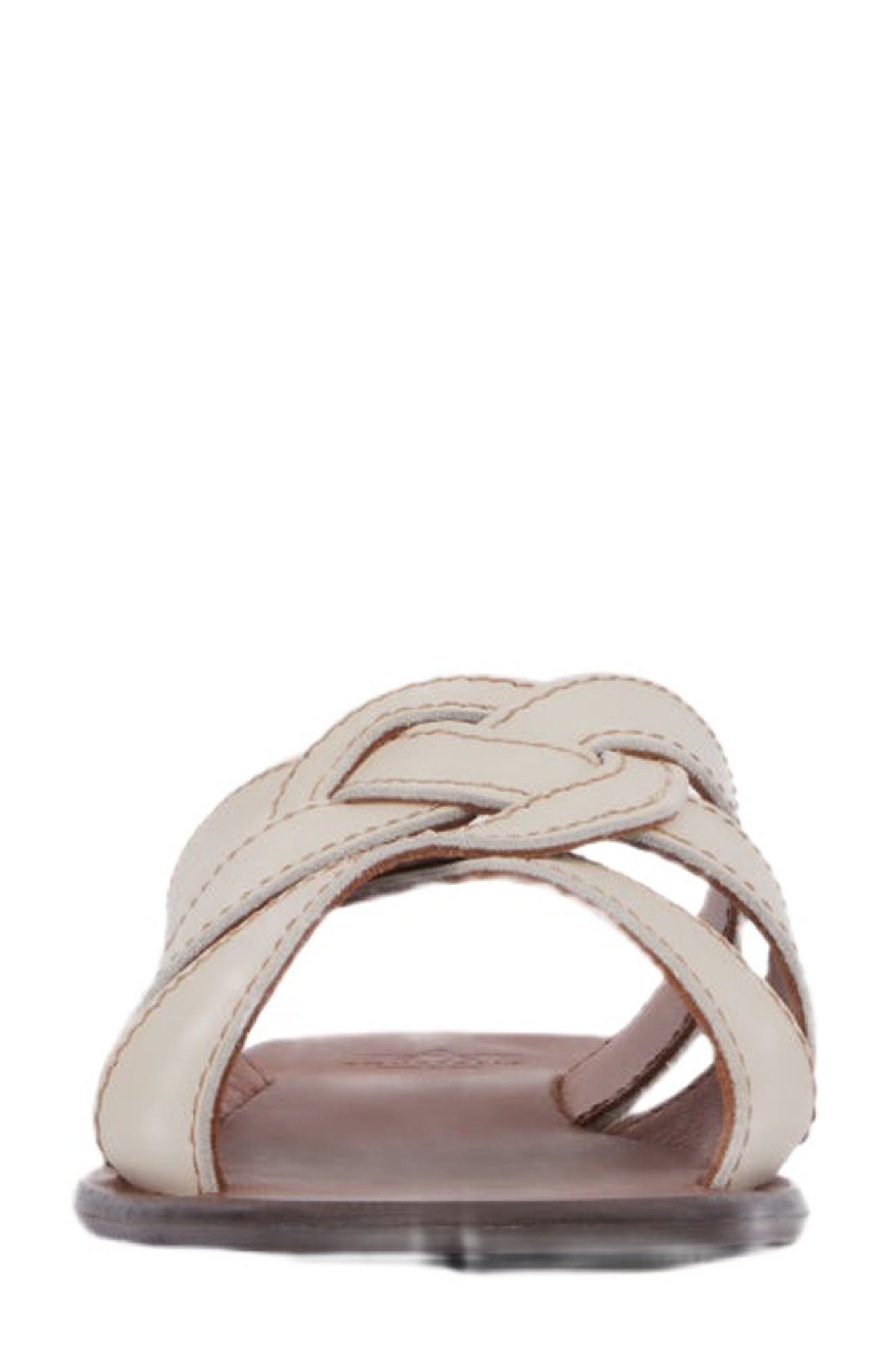 Aquatalia Belissa Slide Sandal, Alternate, color, Soft Beige