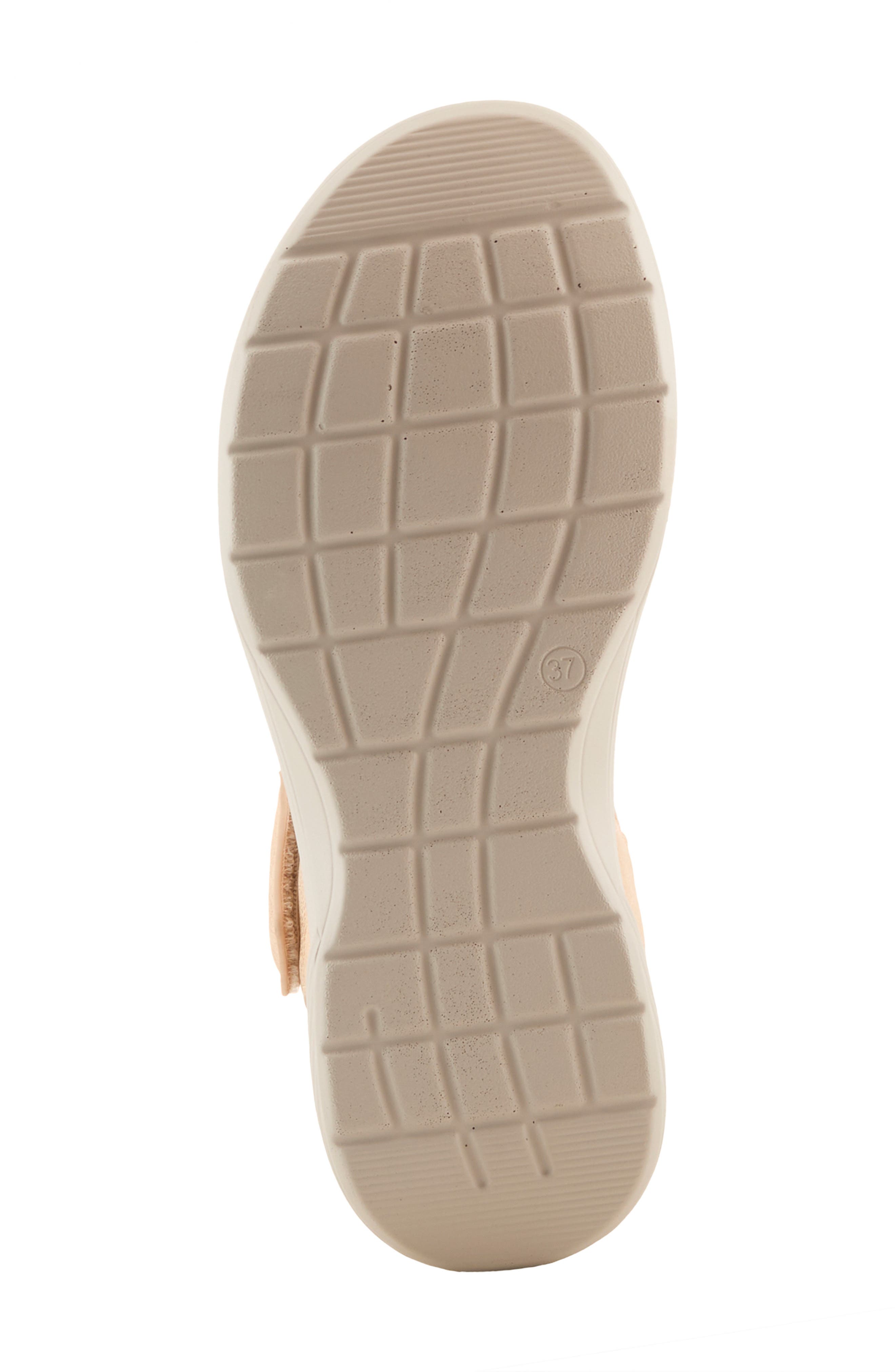 Delosa Platform Sandal, Alternate, color, BEIGE