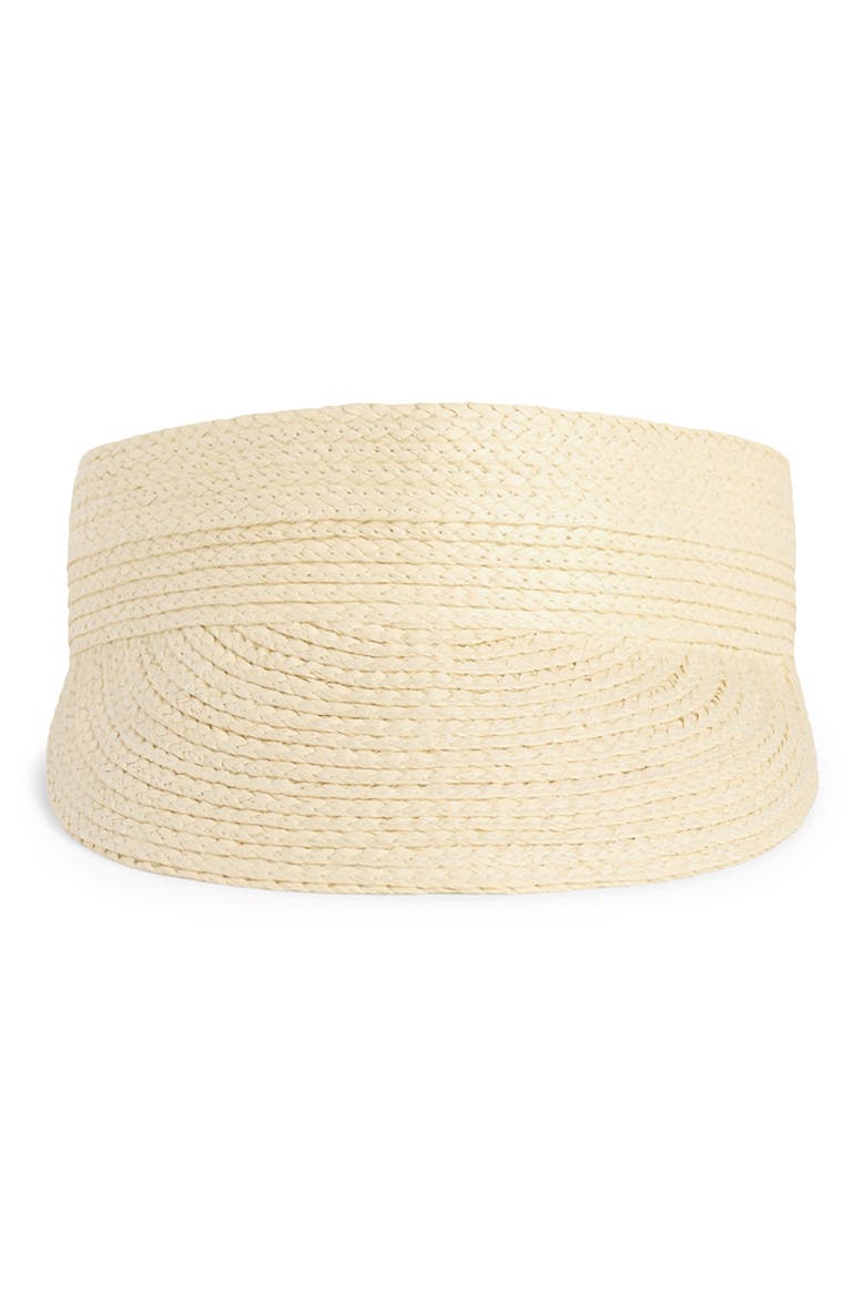 The Straw Visor, Main, color, NATURAL
