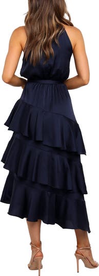 Seychelle Asymmetric Tiered Dress