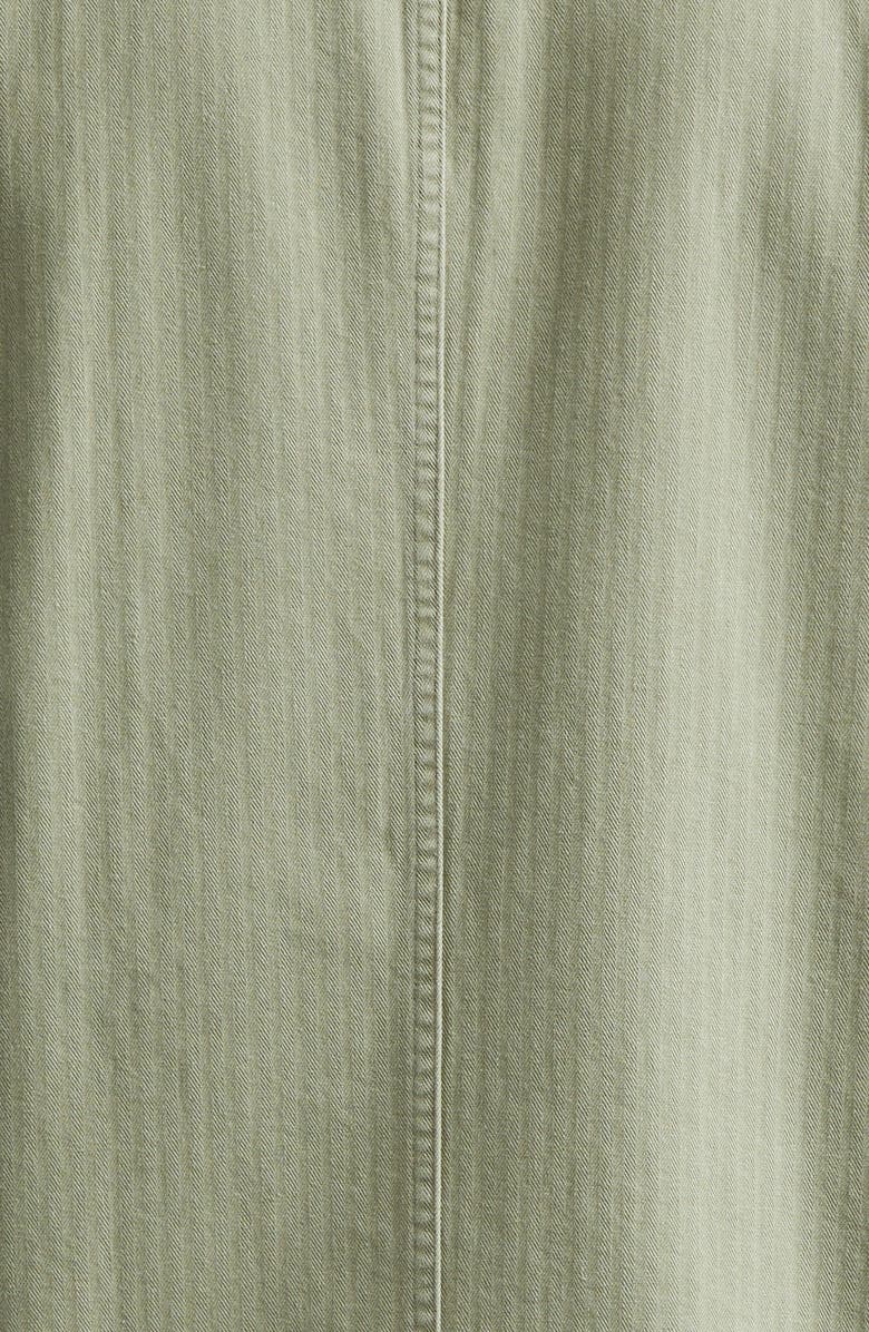 Drake's Games Cotton Herringbone Blazer, Alternate, color, Olive