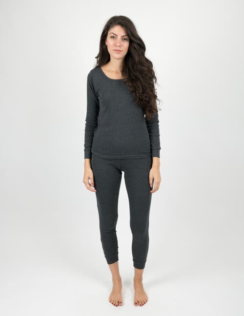 Leveret Cotton Solid Matching Family Pajamas In Gray