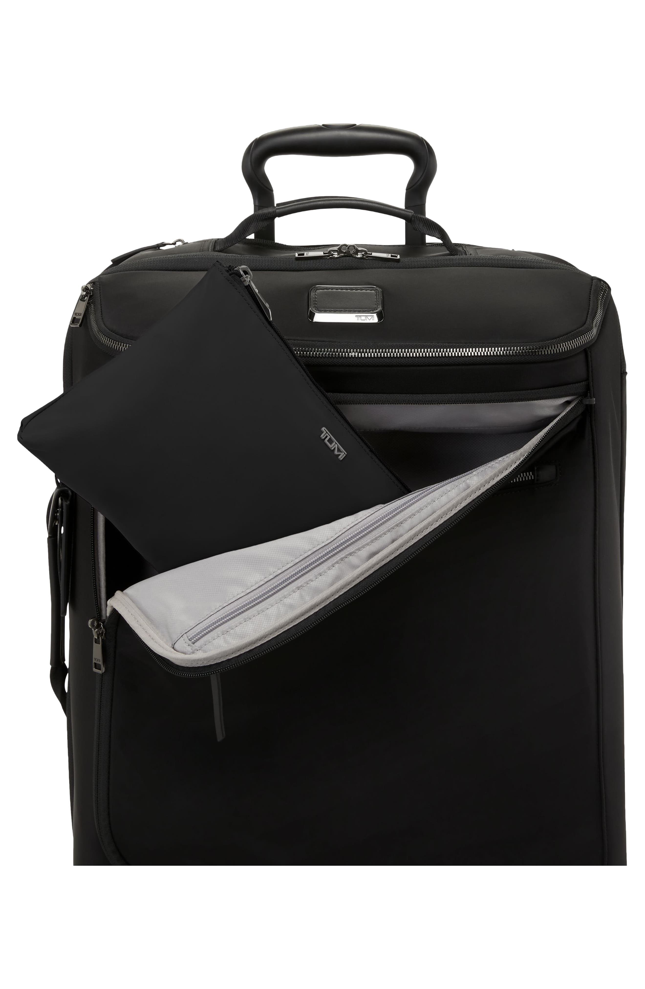 TUMI Voyageur Just in Case Nylon Duffle Bag, Alternate, color, Black/ Gunmetal