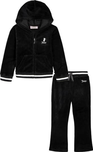 Kids' Velour Hoodie & Sweatpants Set