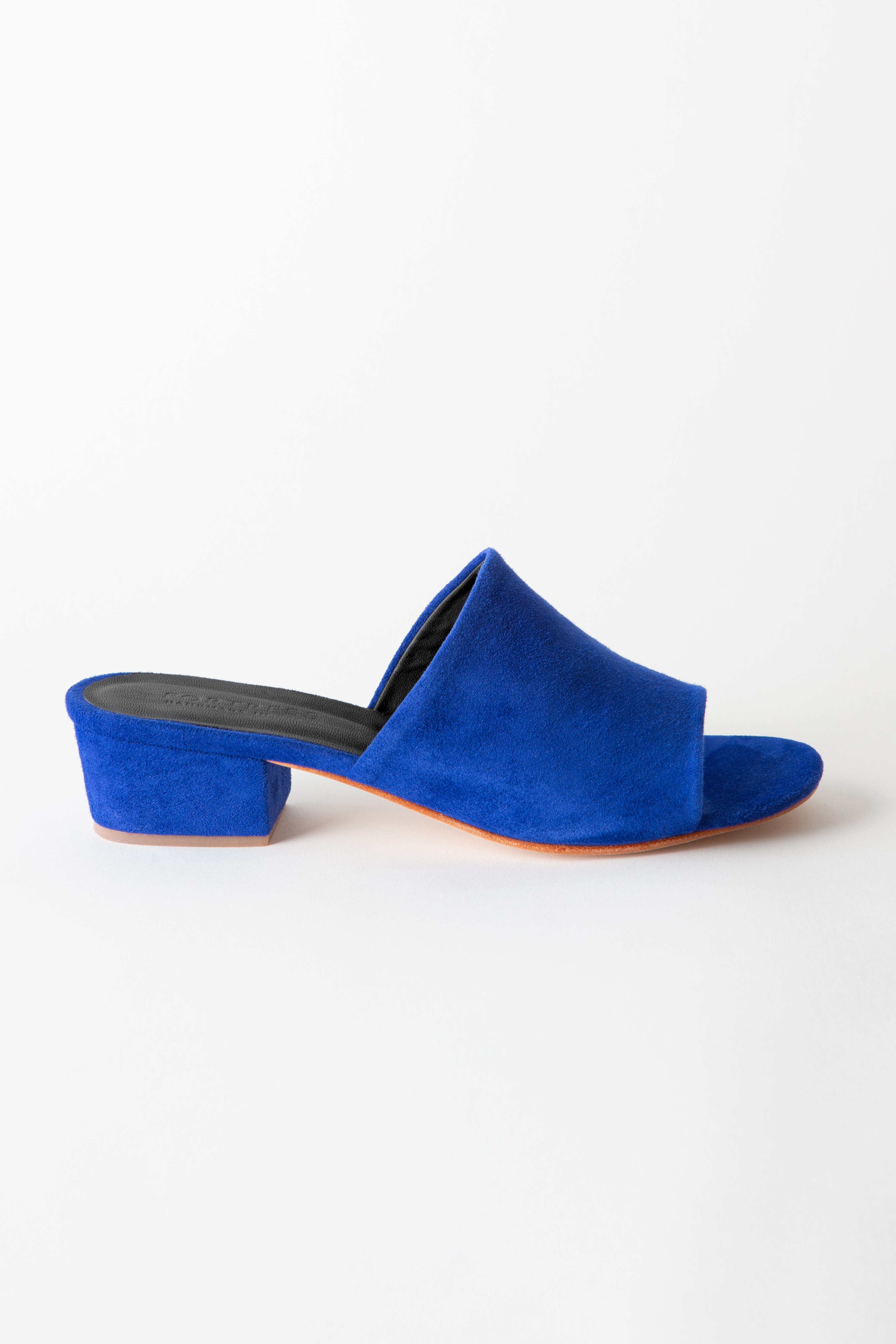 Rachel Block Heel Sandal, Alternate, color, Cobalt Suede