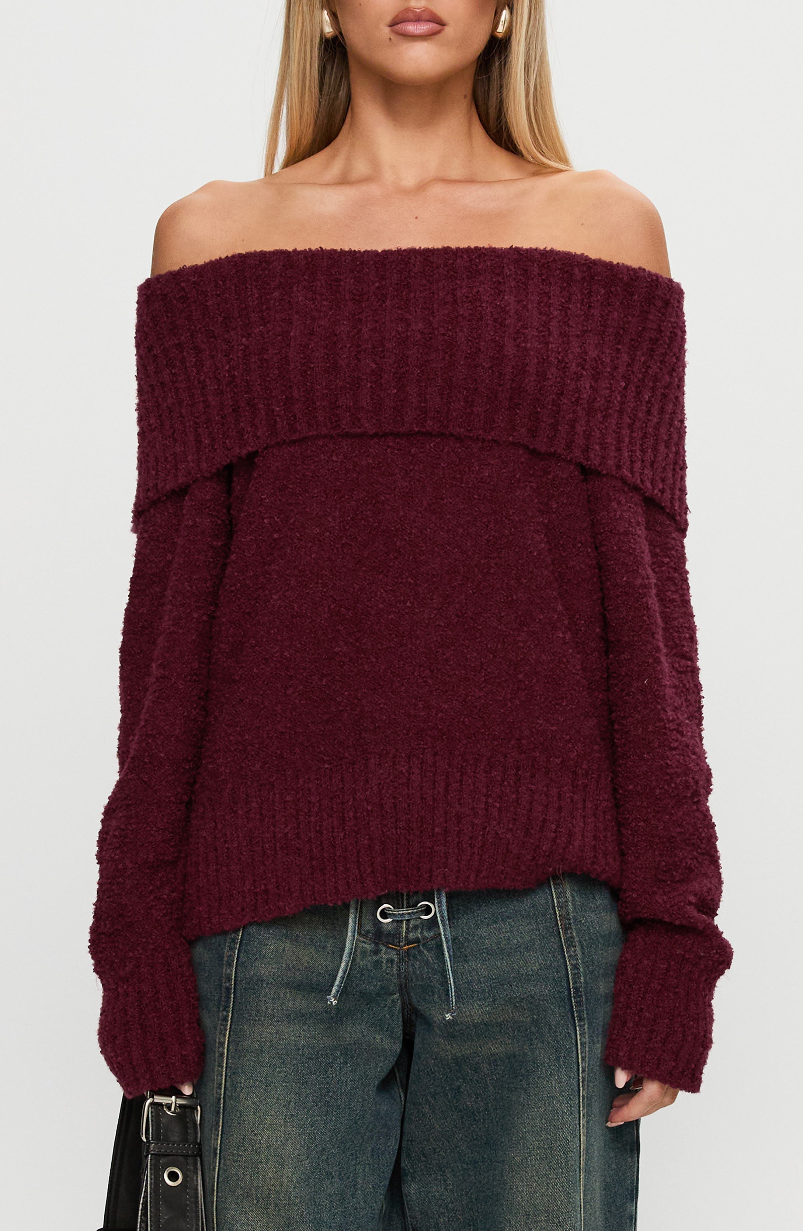 selected BURGUNDY