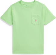 Polo Ralph Lauren Kids' Cotton Jersey Pocket T-Shirt