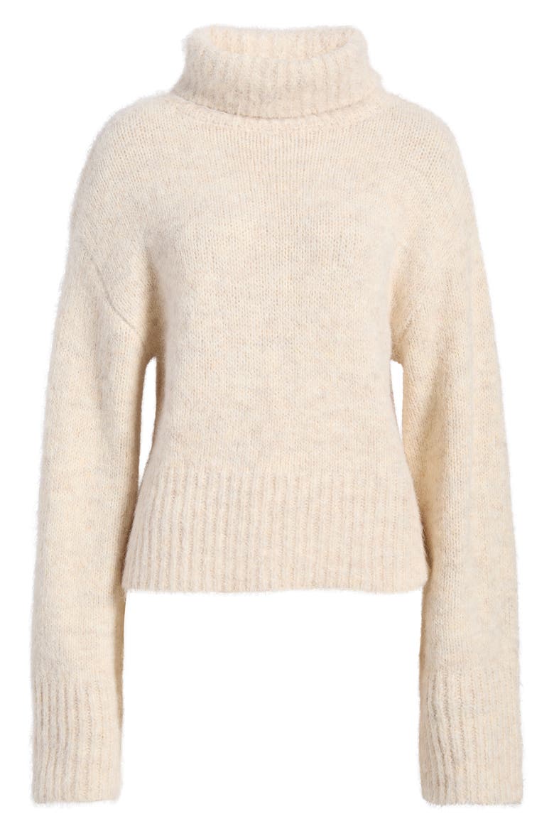 Turtleneck Sweater, Alternate, color, BEIGE