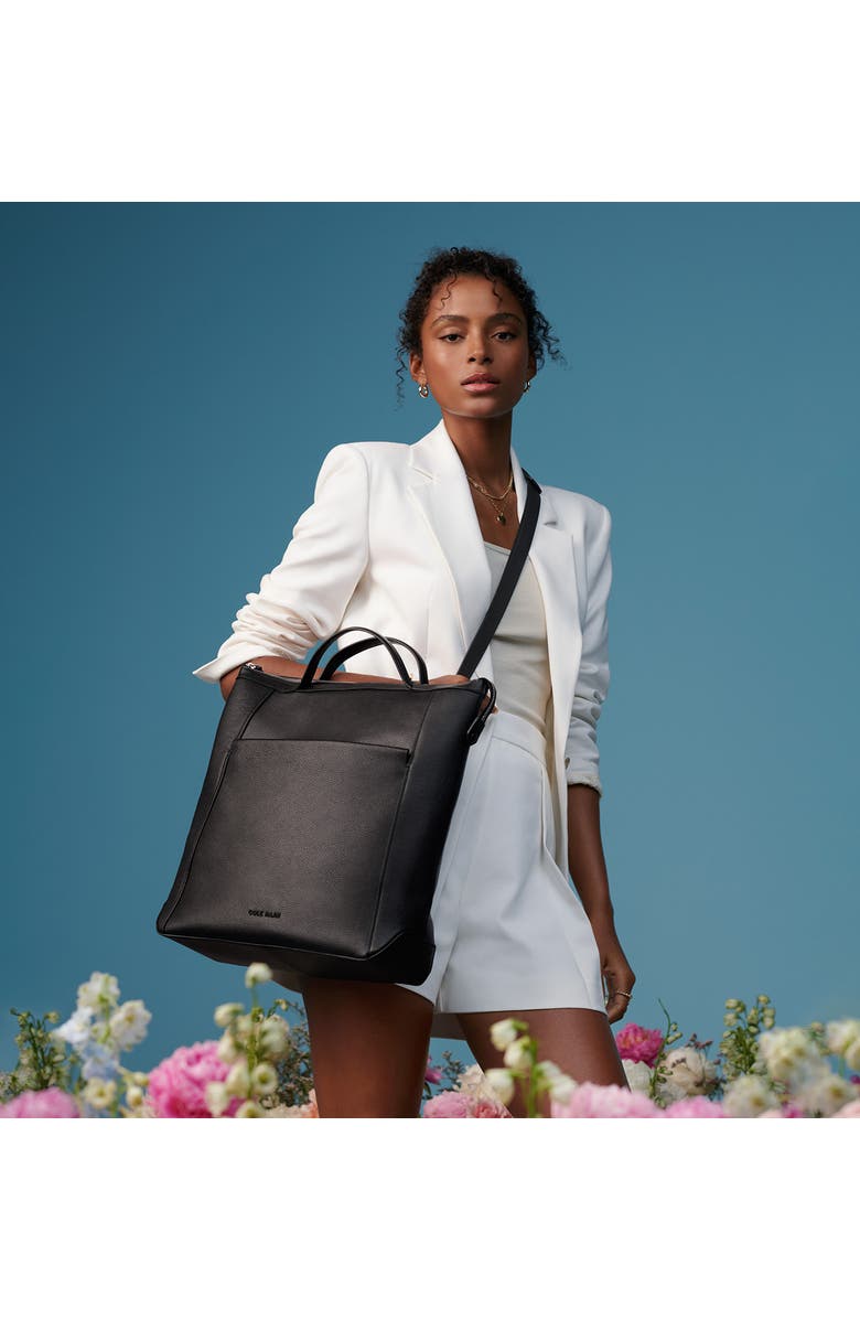 Cole Haan Grand Ambition Leather Convertible Backpack, Alternate, color,