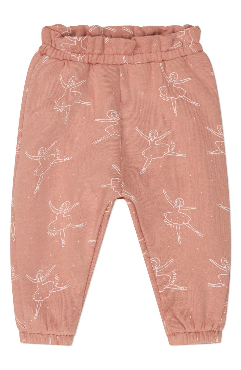 MORI Print Joggers, Main, color, Ballerina Day Print