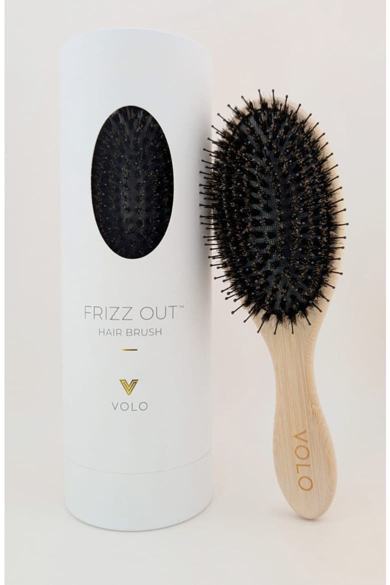 Frizz Out Hairbrush, Alternate, color, WHITE WASH