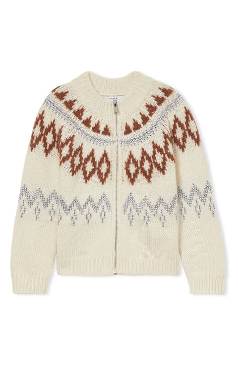 Kids' Ella Jr. Fair Isle Cardigan (Little Kid & Big Kid)