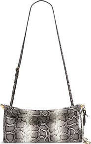 Alaïa Medium Le Click Genuine Snakeskin East/West Shoulder Bag