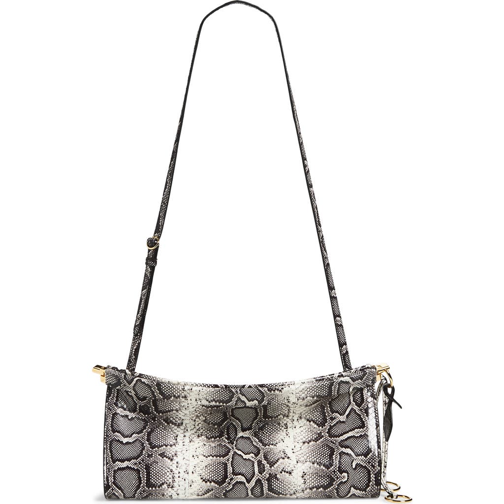 Alaïa Medium Le Click Genuine Snakeskin East/west Shoulder Bag In Multi