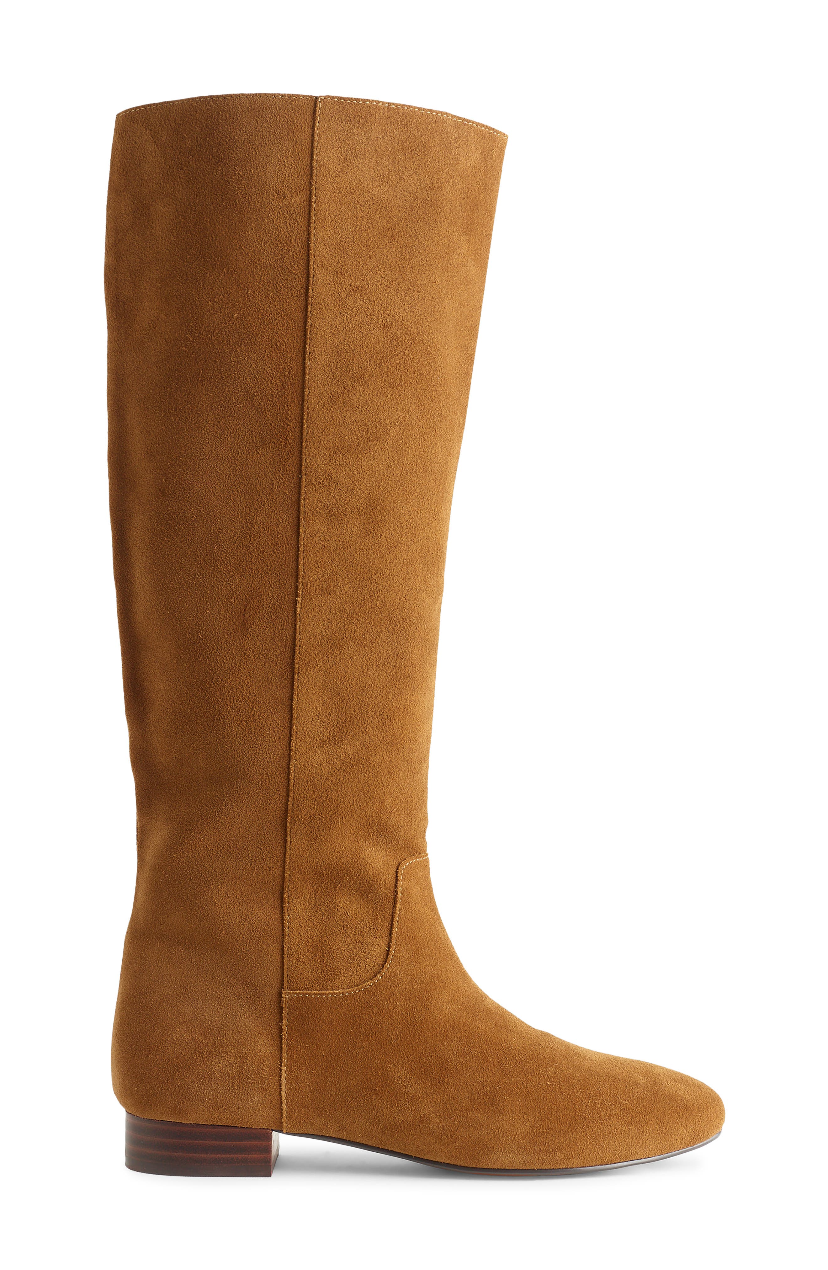 Madewell The Dari Tall Boot, Alternate, color, Dried Acorn
