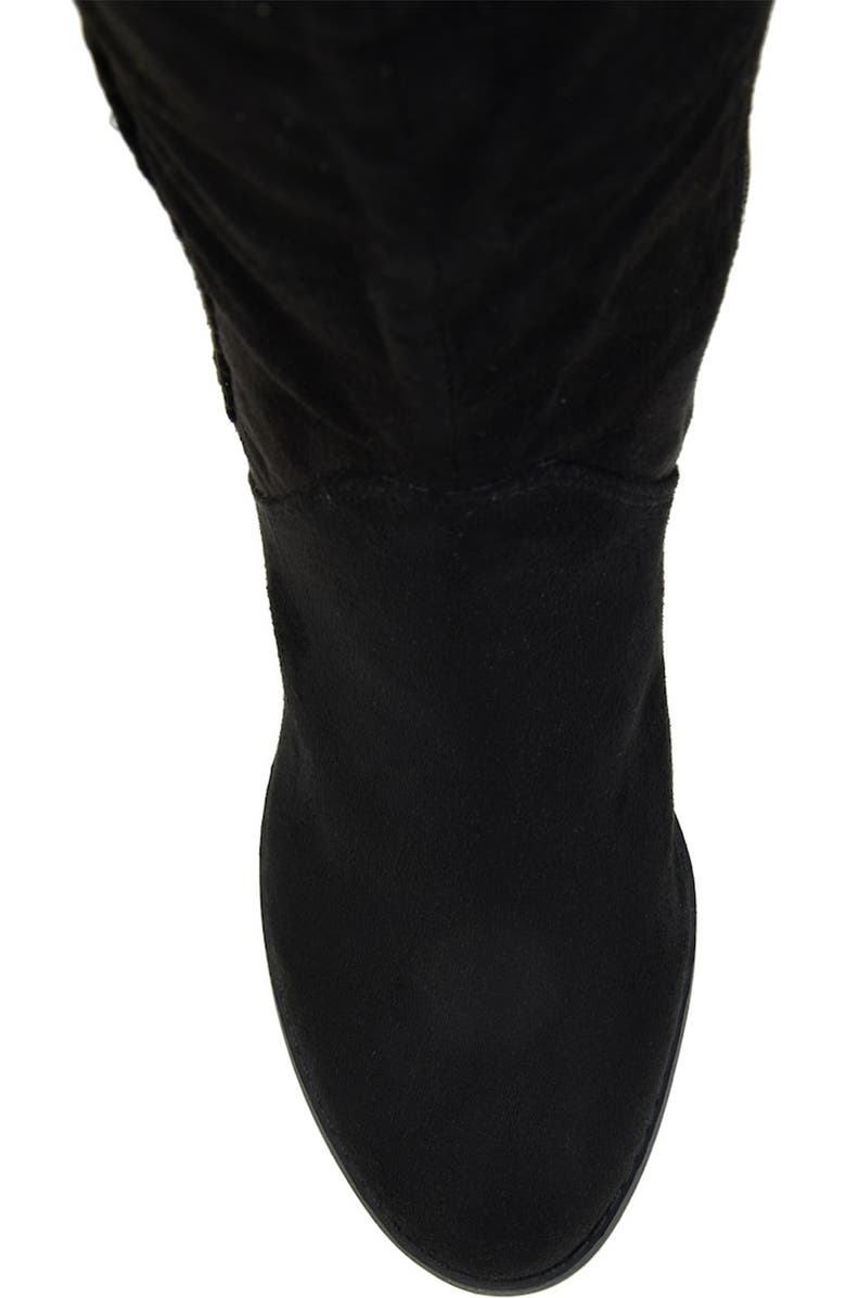 Journee Collection Gentri Braid Trim Boot - Wide Calf, Alternate, color,