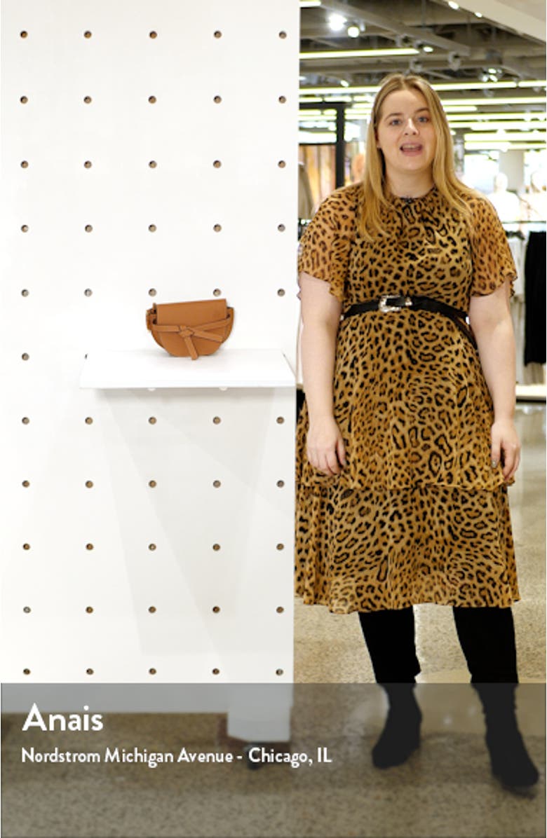 Mini Gate Dual Leather Crossbody Bag, sales video thumbnail