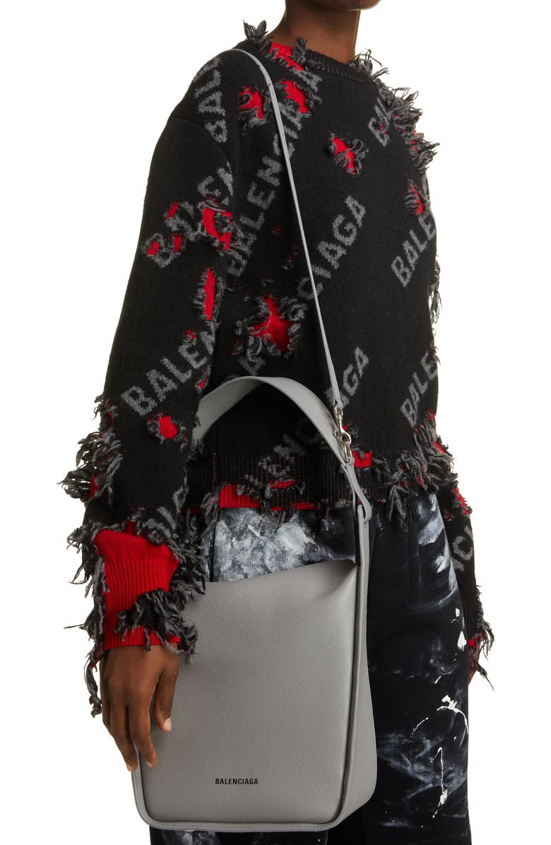Balenciaga Leather Satchel, Alternate, color,